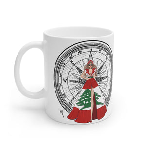 The compass mug