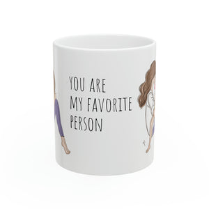 My favorite person, mug 11oz