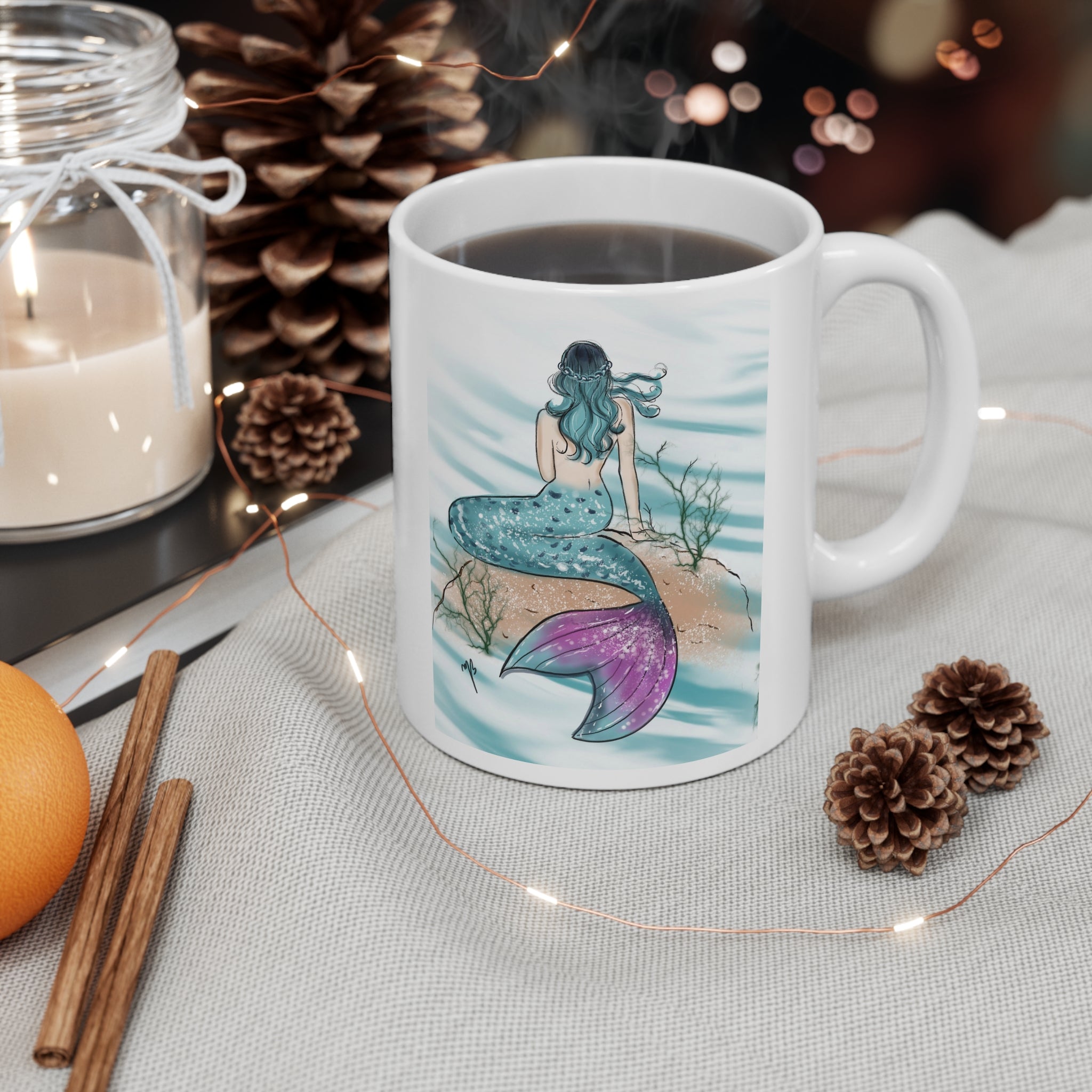 The mermaid Mug 11oz