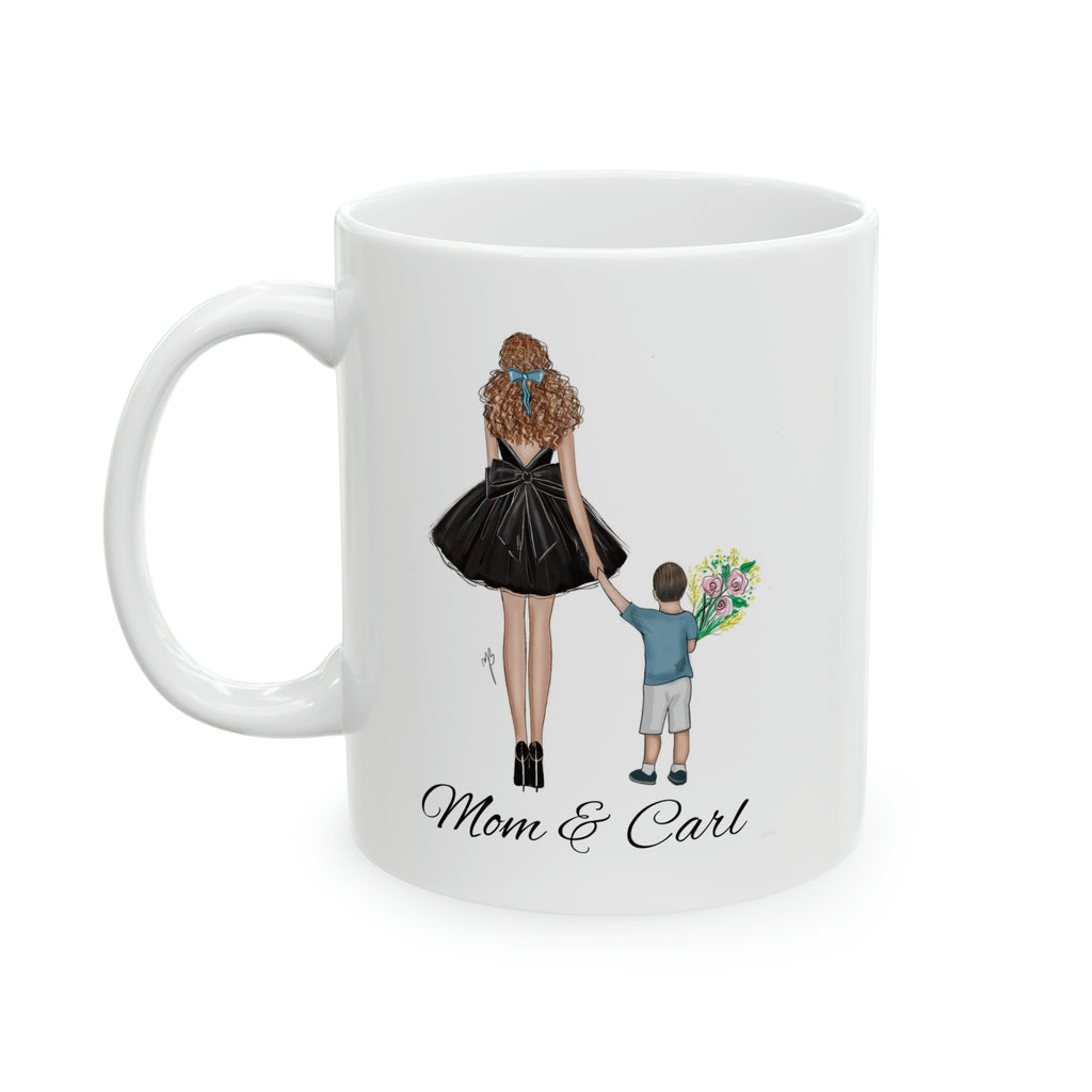 Mother and son Mug, 11oz