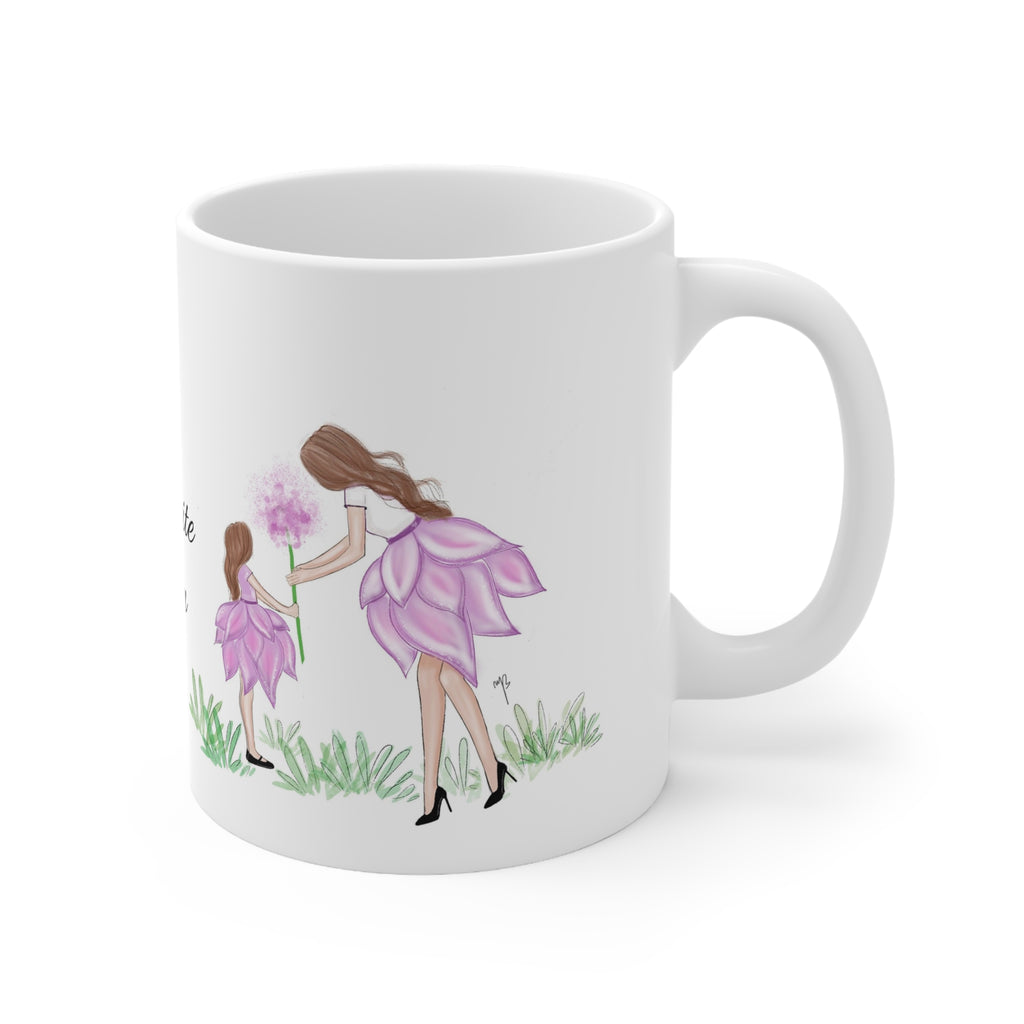 The fairy mother and daughter mug,