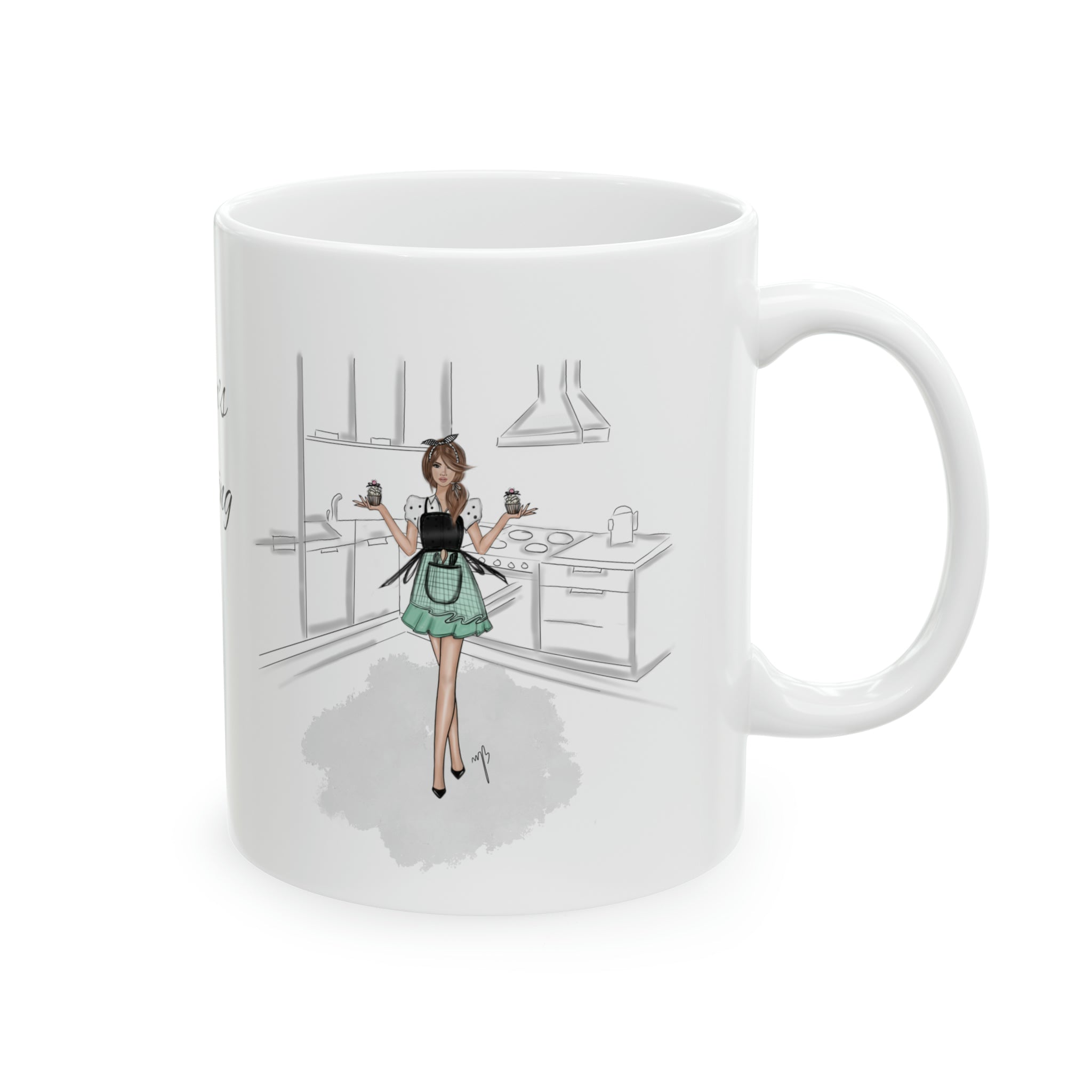 Mom the cooker Mug, 11oz