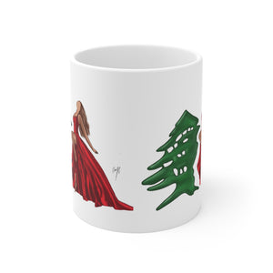 The cedar mug