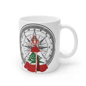 The compass mug