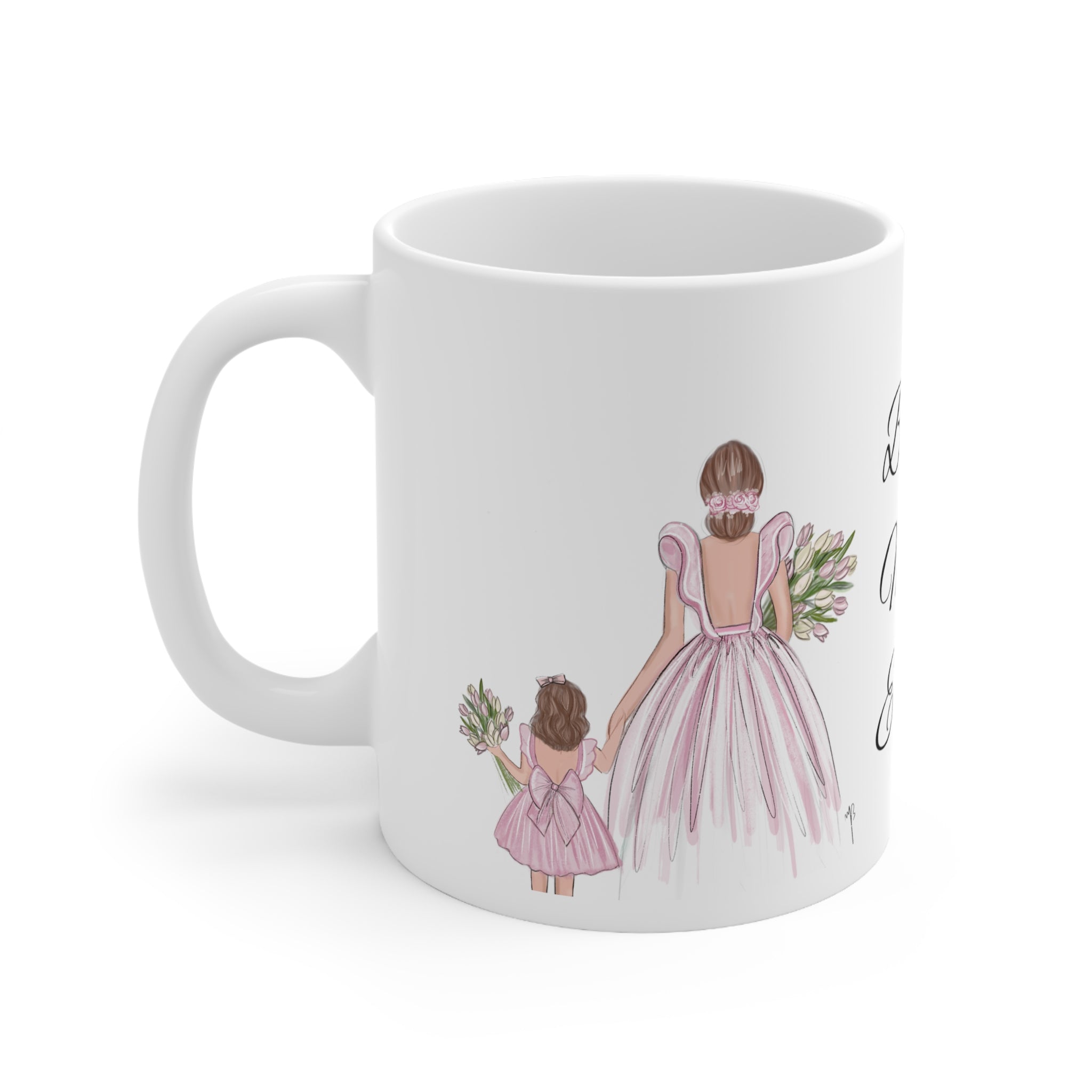 Mother daughter mug