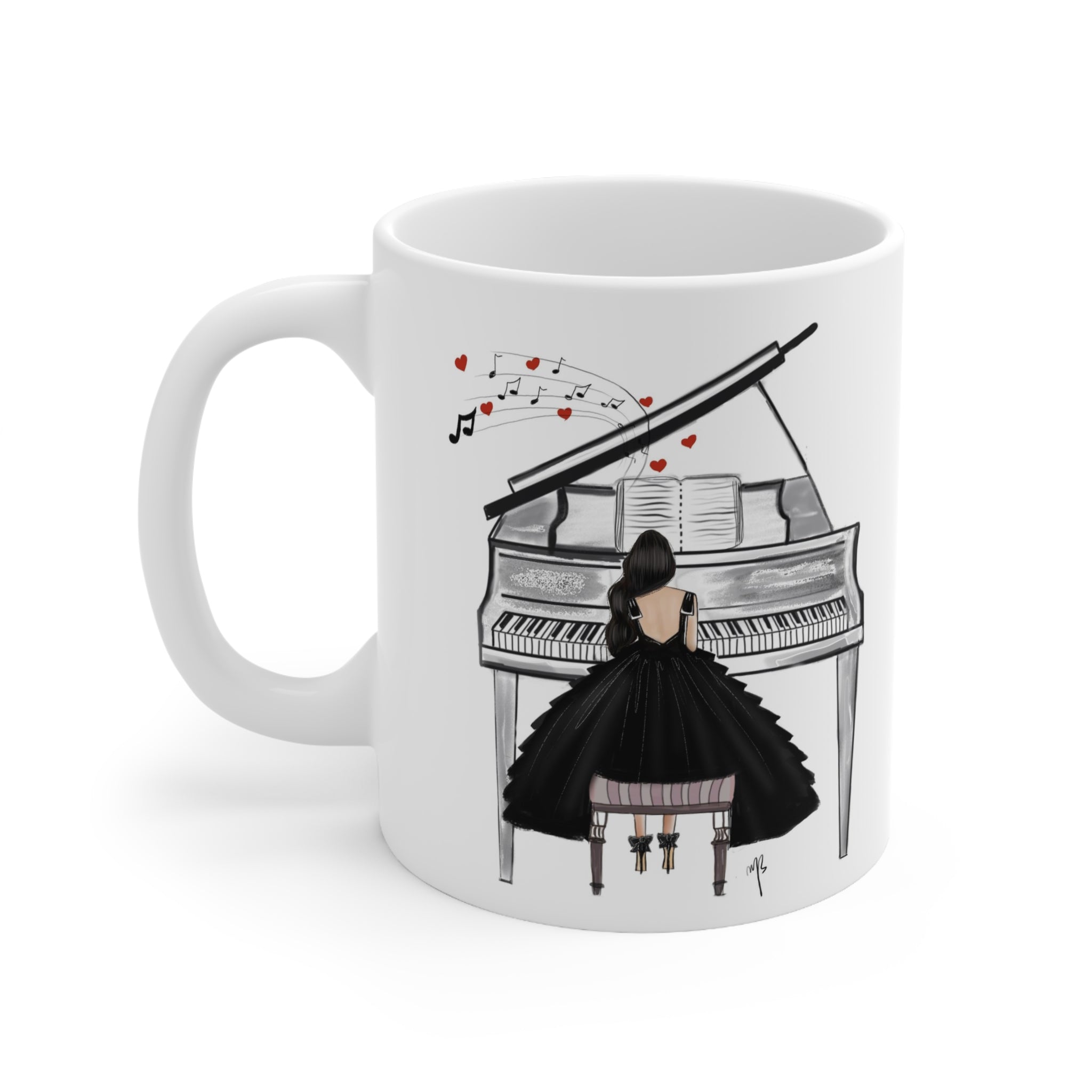 Pianist Mug 11oz