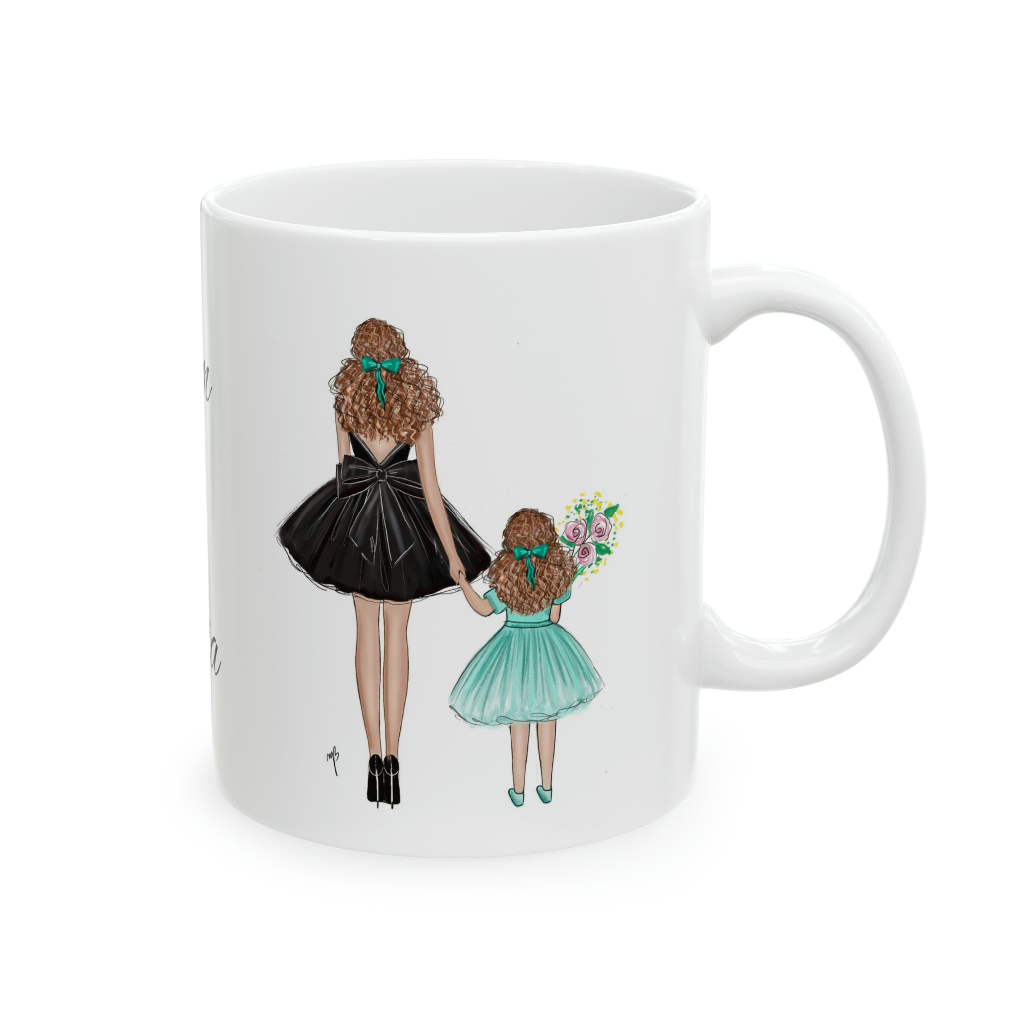 Mom and daughter Mug, 11oz