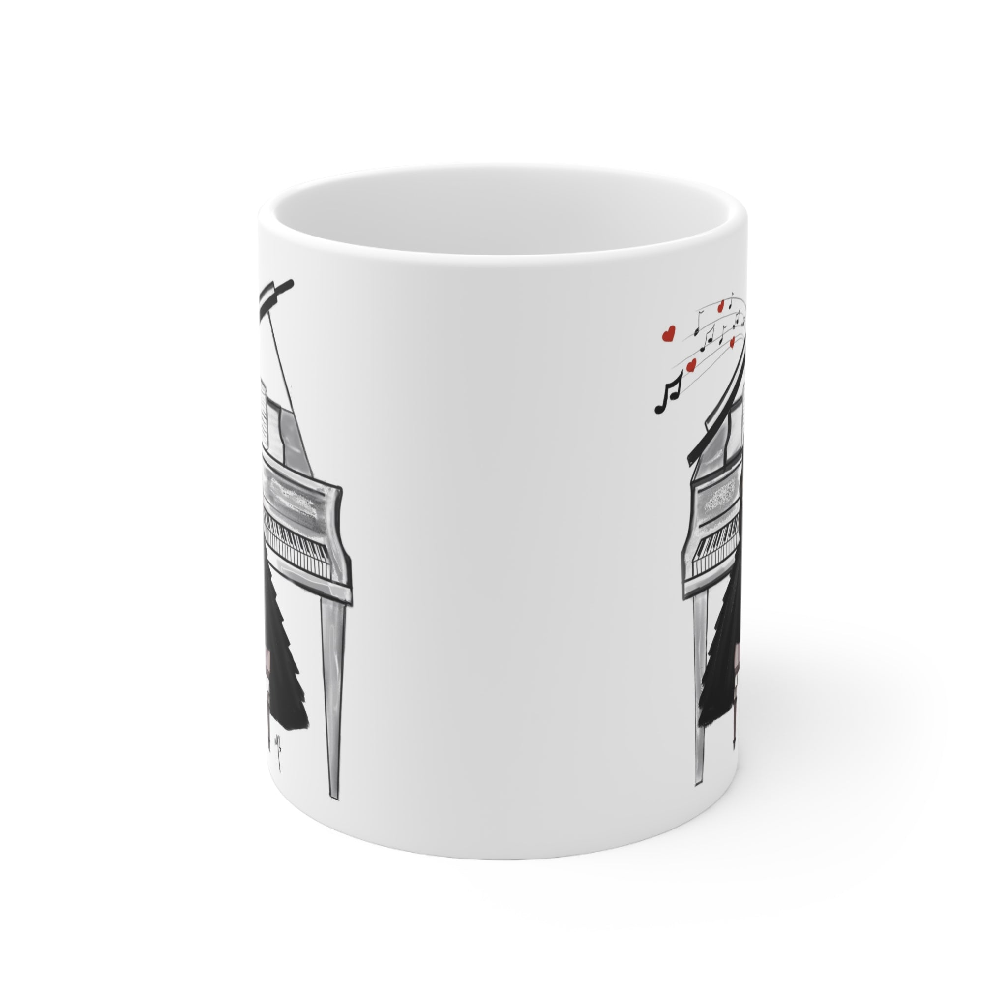 Pianist Mug 11oz