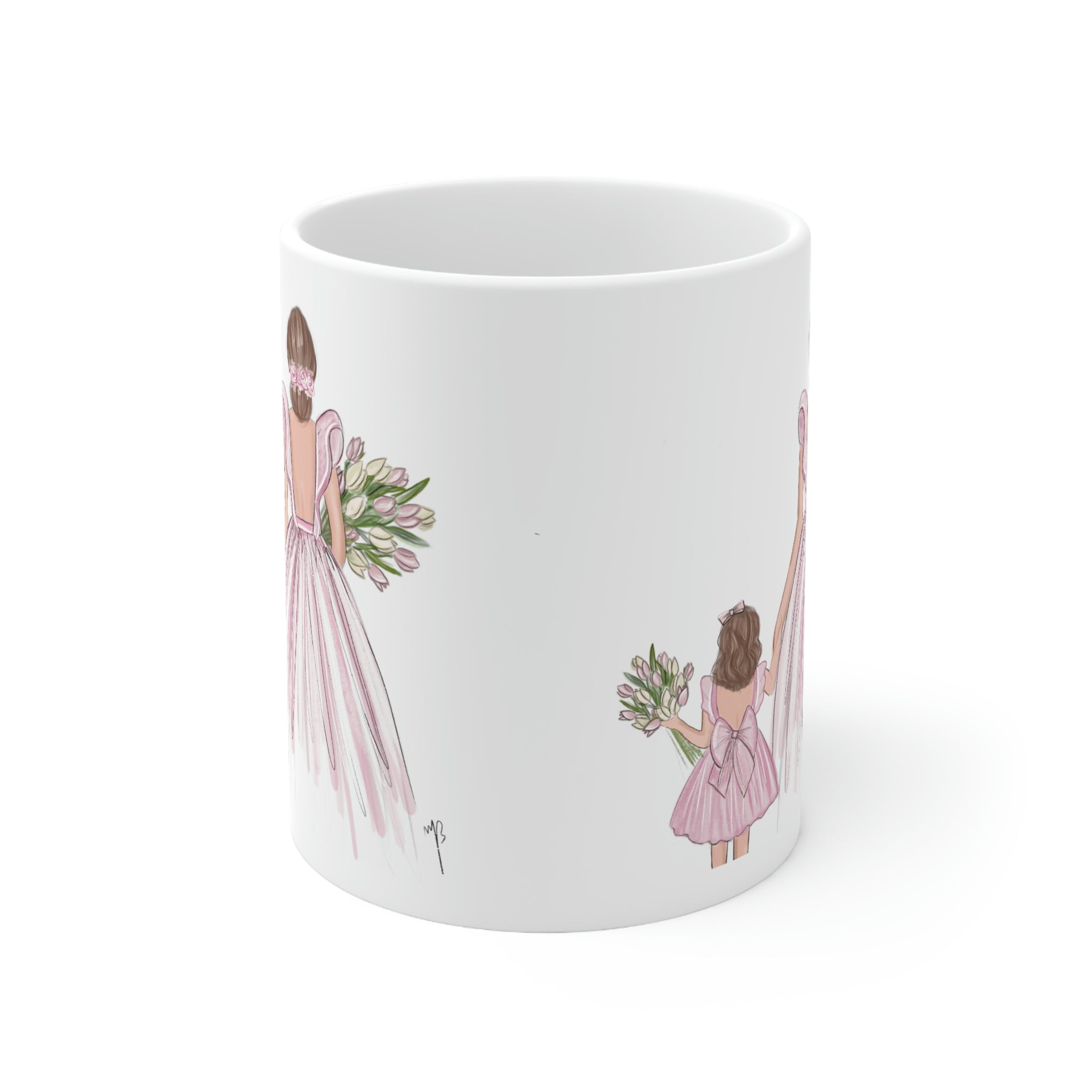 Mother and daughter mug