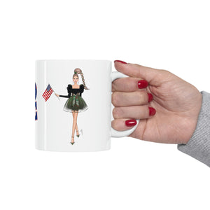 USA lovers mug