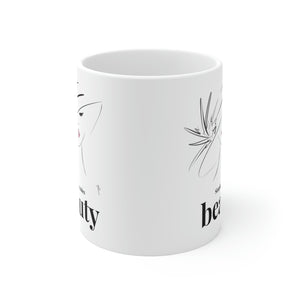 Simplicity makes beauty mug