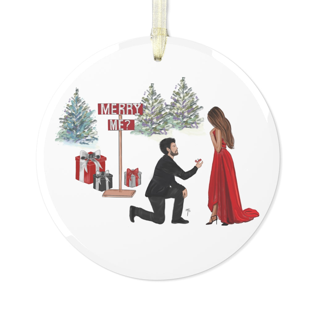 Merry me Ornament