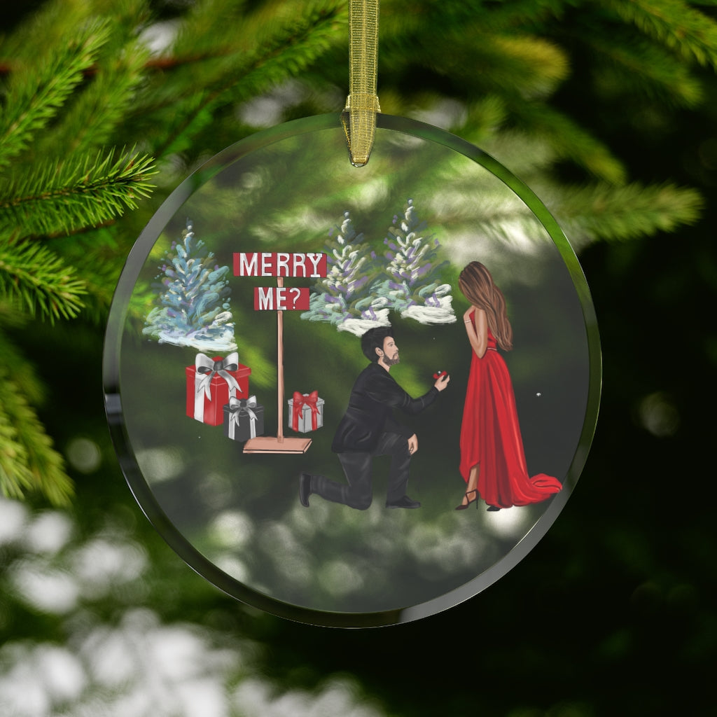 Merry me Ornament