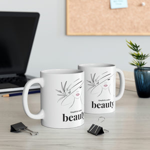 Simplicity makes beauty mug