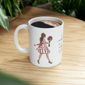 the valentine’s dress mug