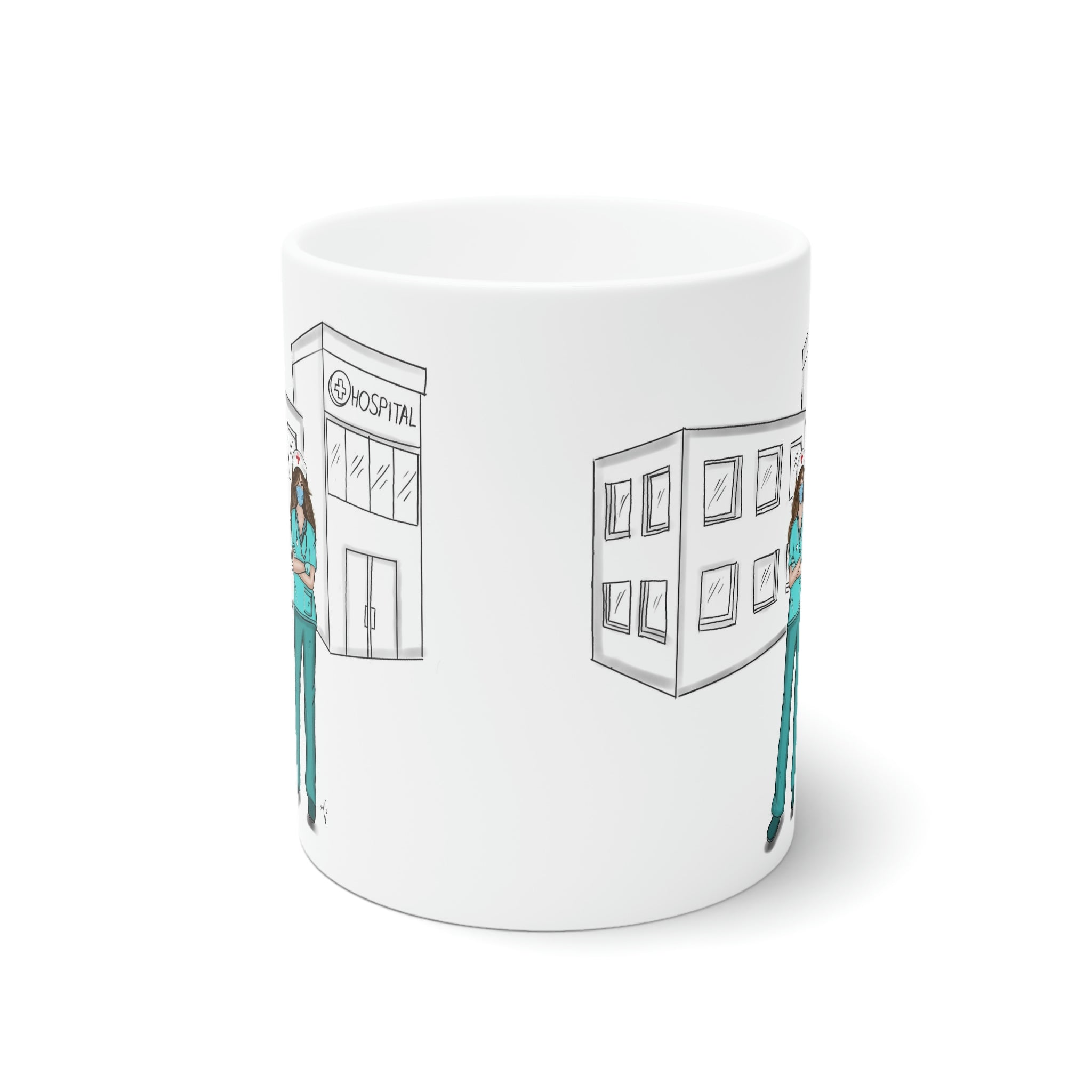 Nurse and doctor mug