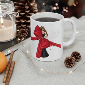 The big red bow mug