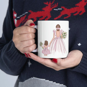 Mother and daughter mug