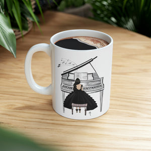 The pianist mug