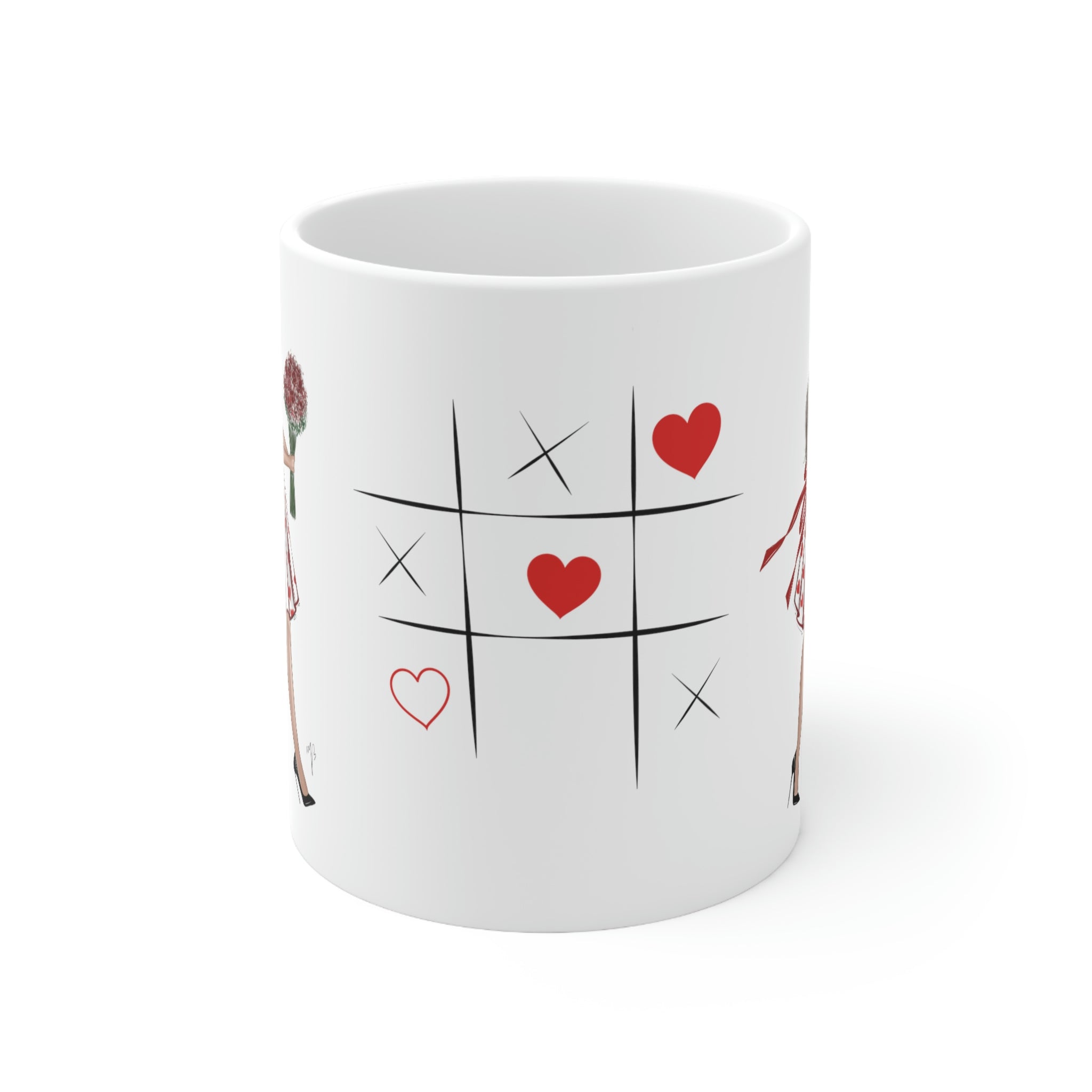 the valentine’s dress mug