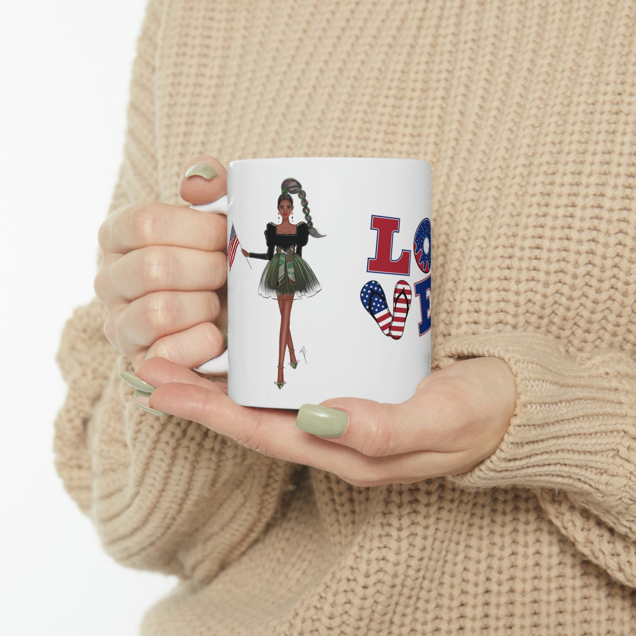 USA Lovers mug