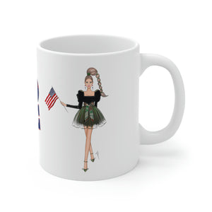 USA lovers mug