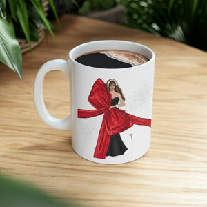 The big red bow mug