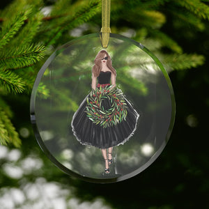 The wreath lady Ornament