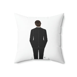 The groom pillow