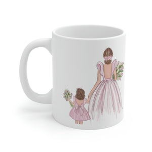 Mother and daughter mug