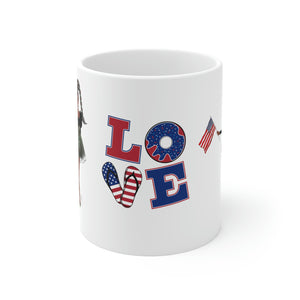 USA Lovers mug