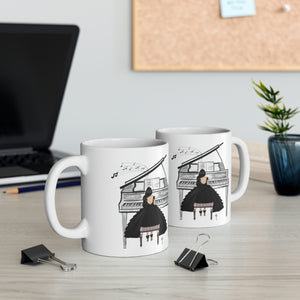 The pianist mug