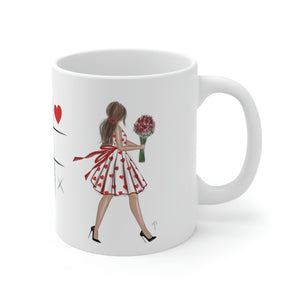 the valentine’s dress mug