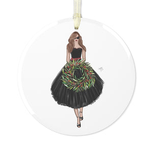 The wreath lady Ornament