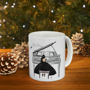 The pianist mug