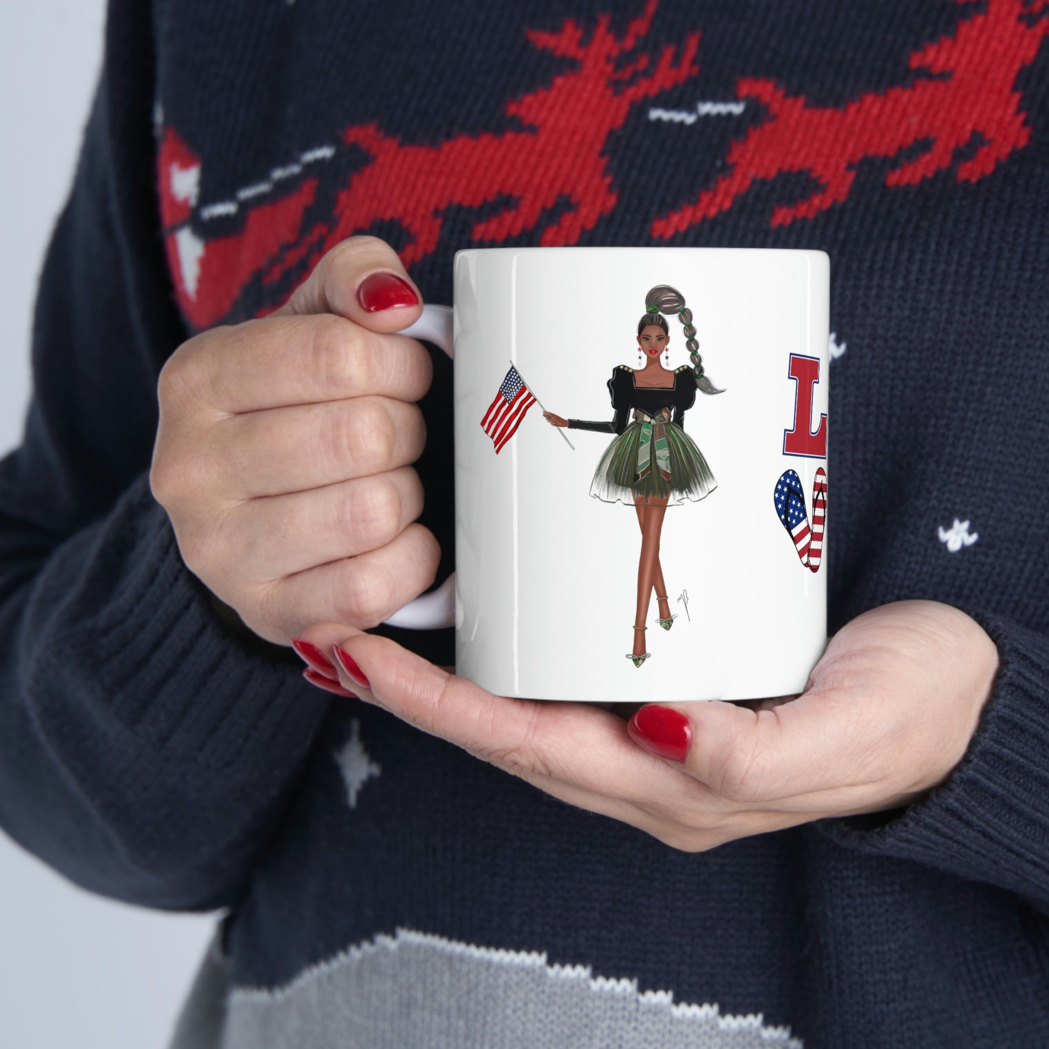 USA Lovers mug