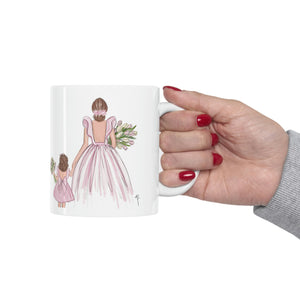 Mother and daughter mug