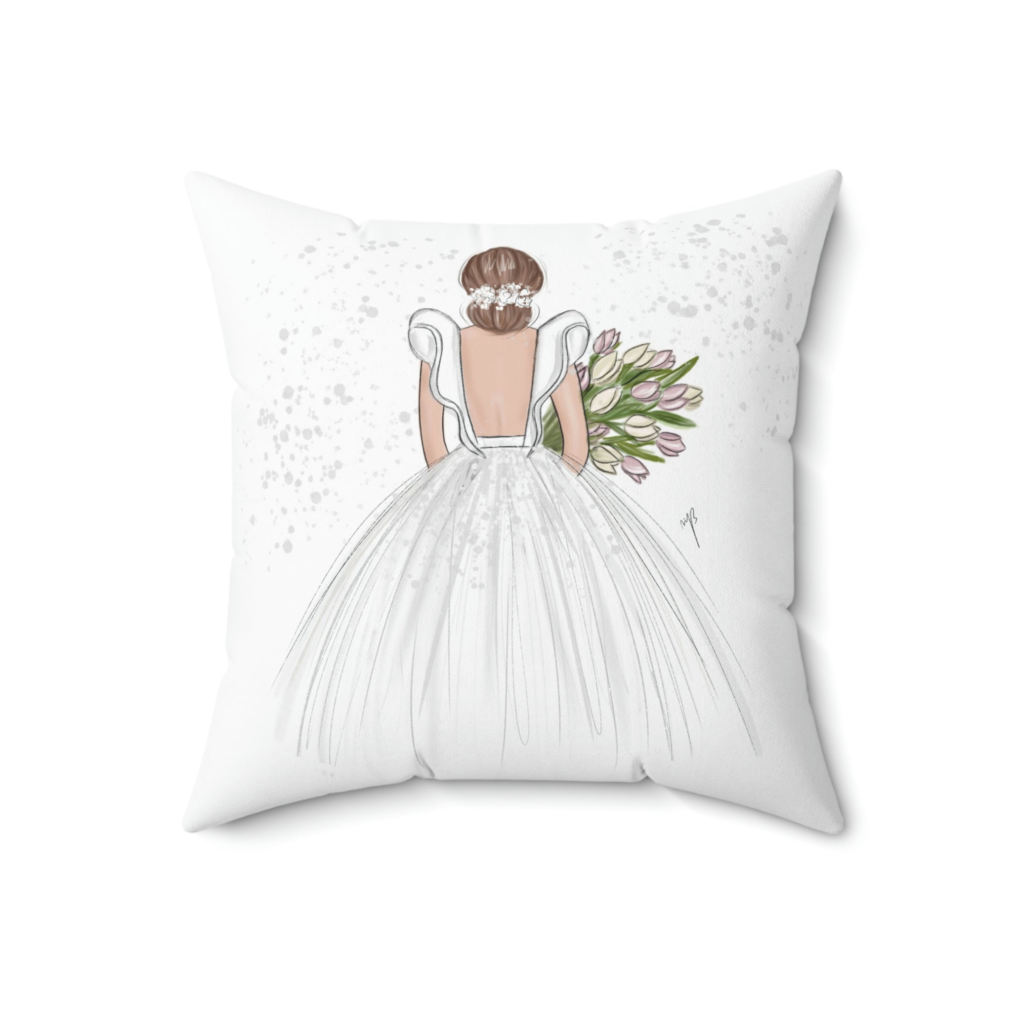 The bride pillow